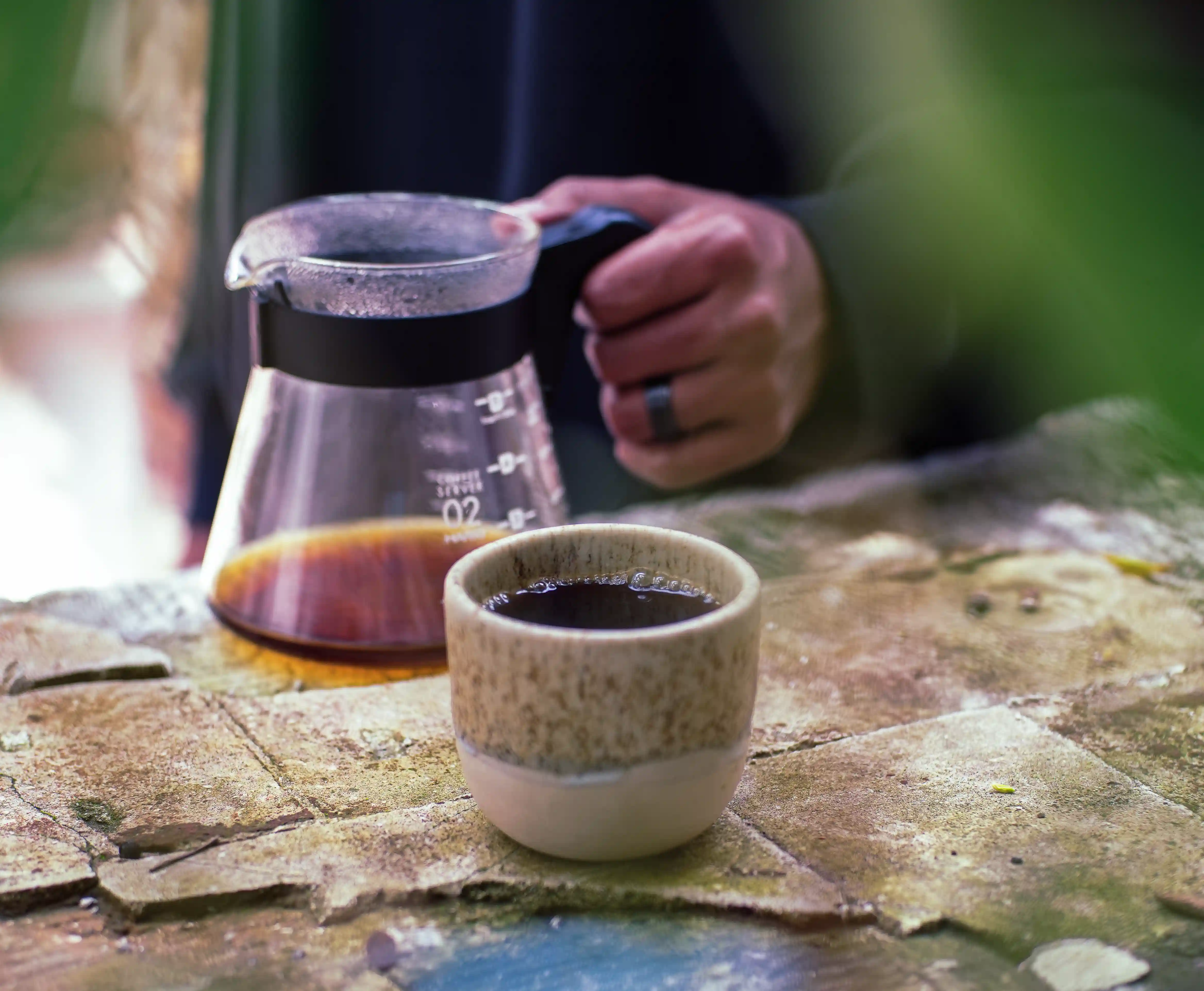Café invitado o de temporada para barra